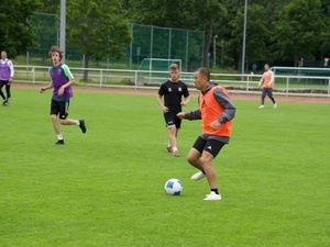 Enrique F. action photo