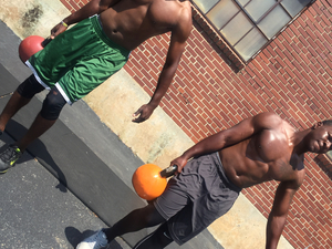 Kevin B. action photo