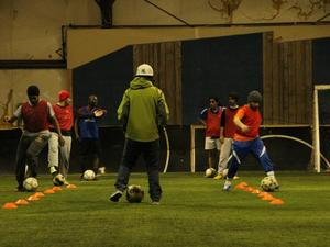 Ayman A. action photo