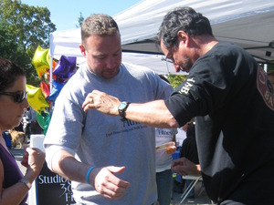 Jeff D. action photo