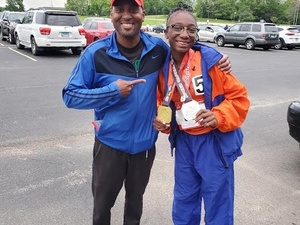 Gerald Houston Jr. action photo