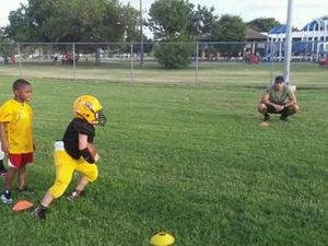 Robert Wilson action photo