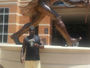 Johnie A. action photo