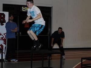 Domenic D. action photo