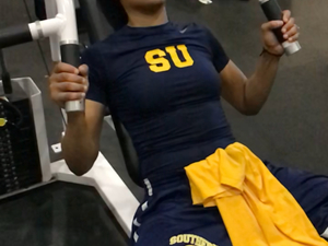 Miesha Blackshear action photo