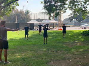 Lavell Thomas action photo