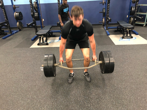 Coach Fred F. action photo