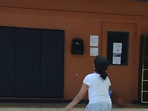 Coach Joe action photo
