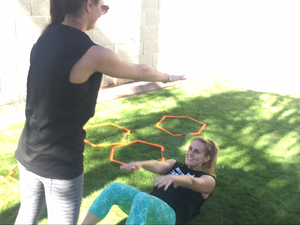 Lawrence Trice Jr. action photo