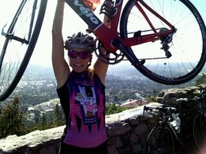 Judy O. action photo