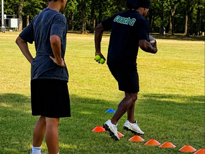 Gerald W. action photo