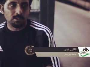 Ayman A. action photo