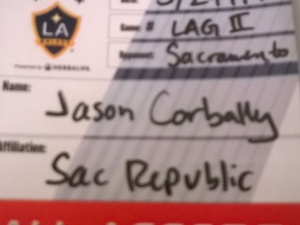 Jason Corbally action photo