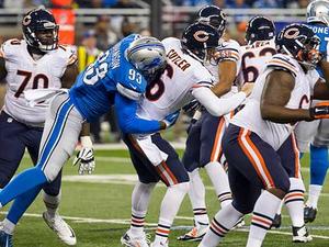 George Johnson action photo