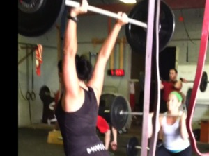 Kristen L. action photo