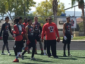 Mike Almodovar action photo