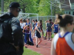 Frank B. action photo