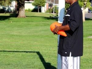 Raymond R. action photo