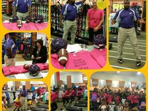 Coach Fred F. action photo