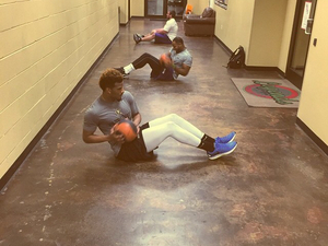 Michael J. action photo