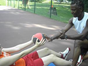 LaRue C. action photo