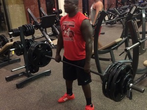 Johnie A. action photo