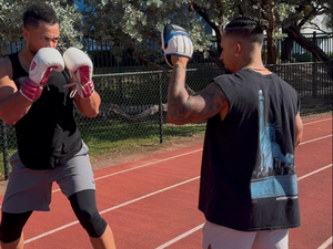 Jhon Matos action photo