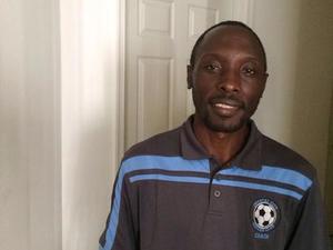 Emmanuel Kongnyuy action photo