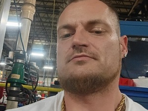 Aaron West action photo