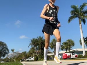 Mike Sanders action photo