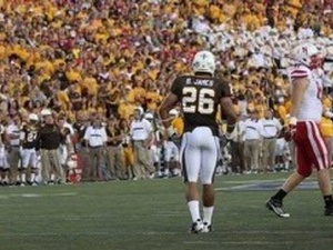 Brandon James action photo