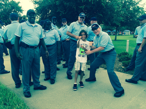 Michael E S. action photo