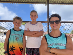 Private Soccer Hawaii Academy C. action photo