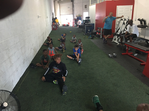 Coach Fred F. action photo