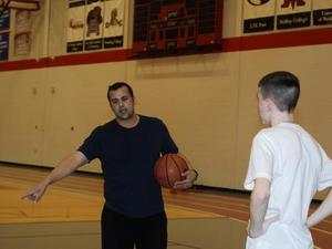 Domenic D. action photo