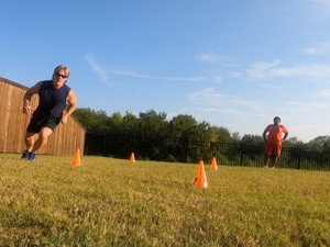 Joel O. action photo