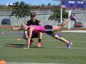 Samuel S. action photo