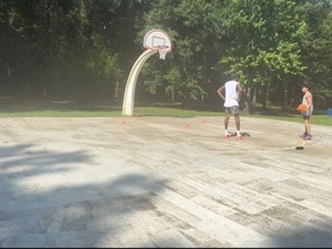 Jaydon Callahan action photo