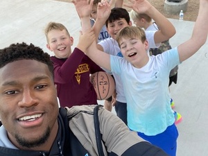 Josh Johnson action photo