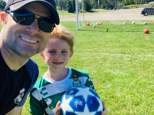 Eric Vogel action photo