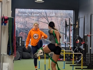 Jacqueline Keeley action photo