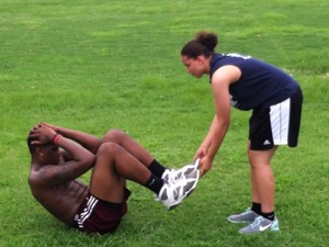 Regina W. action photo