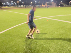 Brandon L. action photo