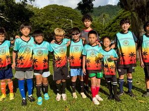 Private Soccer Hawaii Academy C. action photo