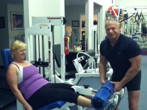 Jeffrey U. action photo