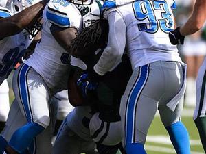 George Johnson action photo