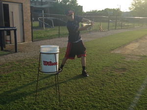 Michael D. action photo