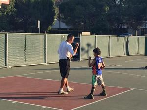 Mike C. action photo