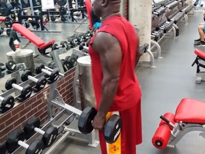 Johnie A. action photo