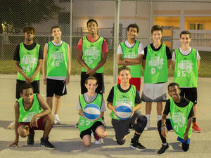 Coach Omar L. action photo